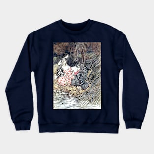 Naiads - Arthur Rackham Crewneck Sweatshirt